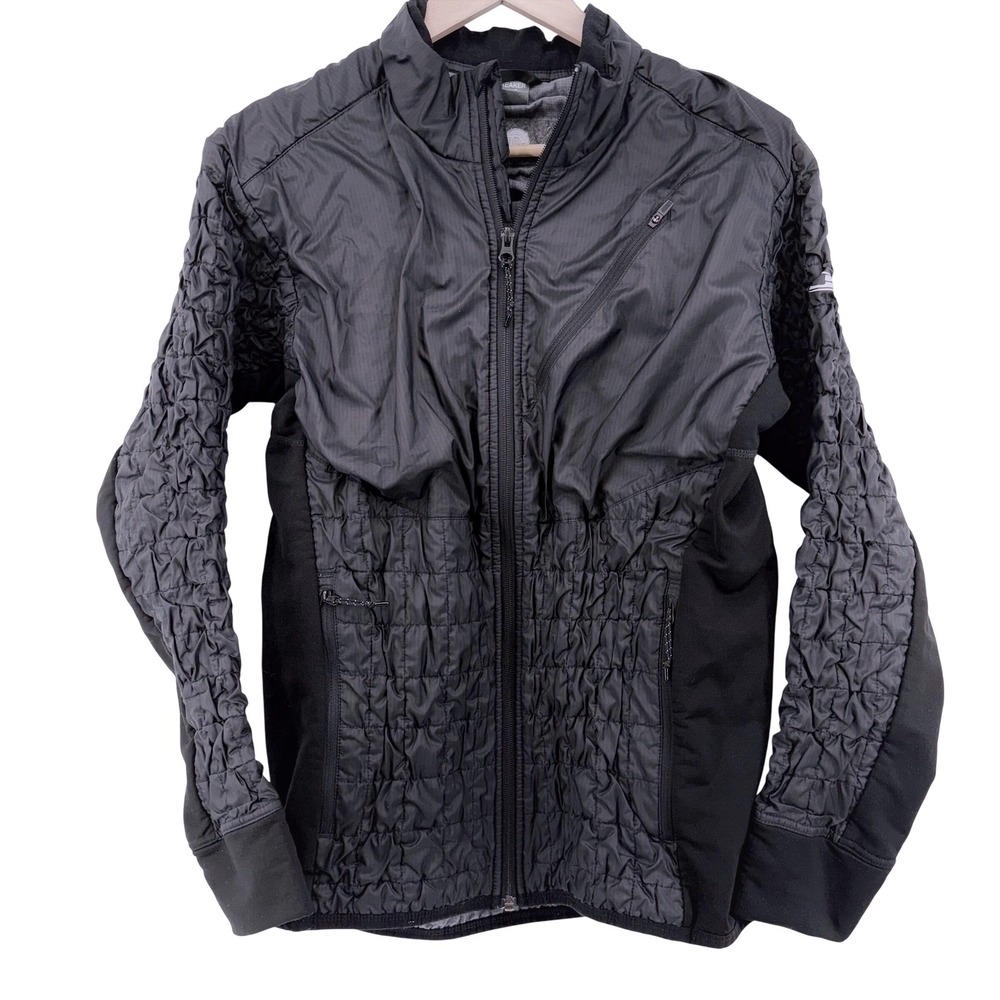 Icebreaker MerinoLoft Helix Wool Womens Insulated L Black Midlayer Active Jacket